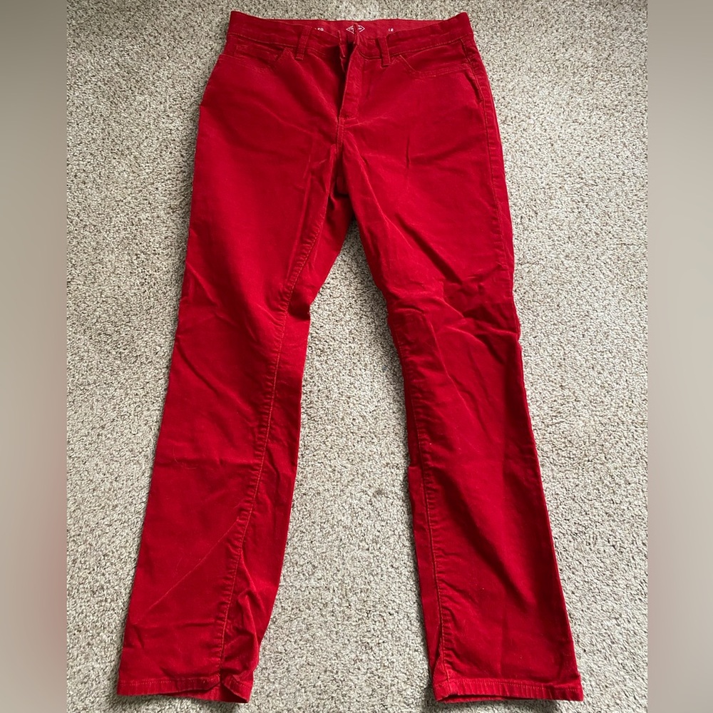 St John’s Bay | Red pants